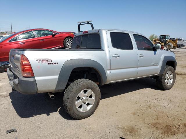 5TEJU62N66Z310747 - 2006 TOYOTA TACOMA DOUBLE CAB PRERUNNER SILVER photo 3
