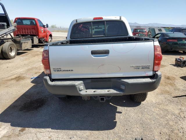 5TEJU62N66Z310747 - 2006 TOYOTA TACOMA DOUBLE CAB PRERUNNER SILVER photo 6