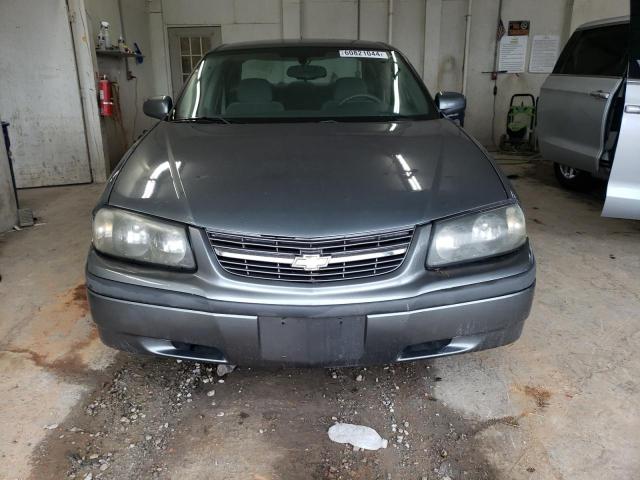 2G1WF52E859103560 - 2005 CHEVROLET IMPALA GRAY photo 5