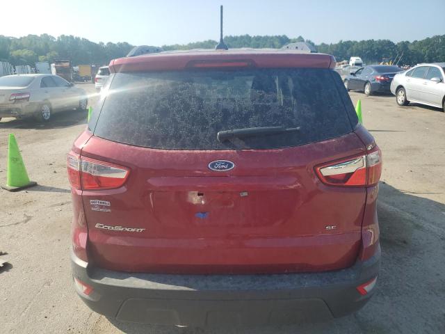 MAJ3S2GE0MC422493 - 2021 FORD ECOSPORT SE RED photo 6