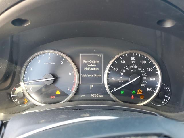 JTJAARBZ2L2166950 - 2020 LEXUS NX 300 BASE ვერცხლისფერი ფოტო 9