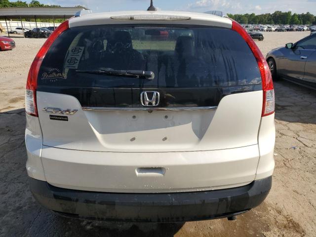 5J6RM3H77DL036121 - 2013 HONDA CR-V EXL WHITE photo 6