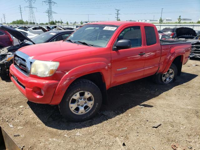5TETU62N38Z585102 - 2008 TOYOTA TACOMA PRERUNNER ACCESS CAB RED photo 1