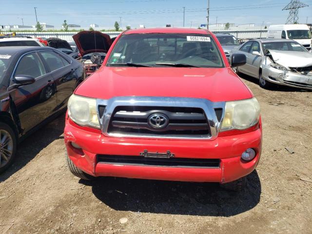 5TETU62N38Z585102 - 2008 TOYOTA TACOMA PRERUNNER ACCESS CAB RED photo 5