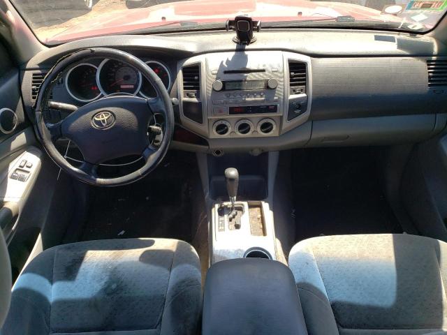 5TETU62N38Z585102 - 2008 TOYOTA TACOMA PRERUNNER ACCESS CAB RED photo 8