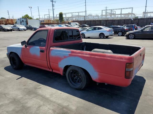 4TARN81A4PZ060492 - 1993 TOYOTA PICKUP 1/2 TON SHORT WHEELBASE STB RED photo 2