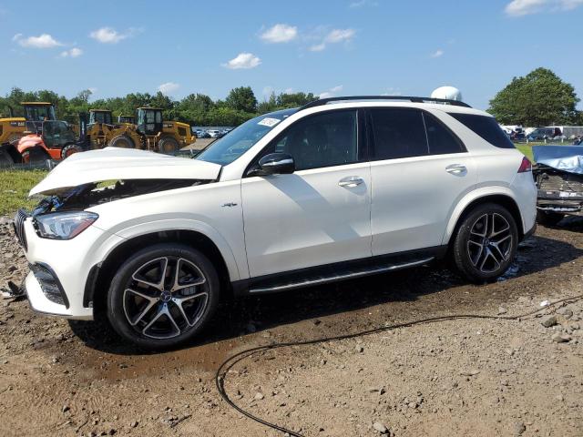 4JGFB6BB5MA260041 - 2021 MERCEDES-BENZ GLE AMG 53 4MATIC WHITE photo 1