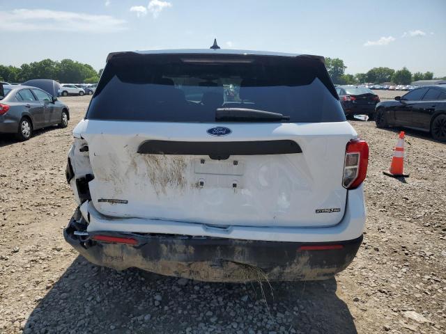 1FM5K8AW1LGB83806 - 2020 FORD EXPLORER POLICE INTERCEPTOR 白色 照片 6