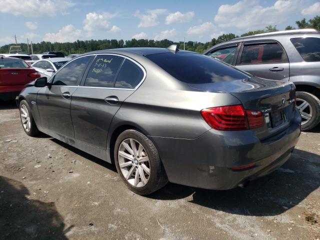 WBA5B3C58ED537155 - 2014 BMW 535 XI GRAY photo 2