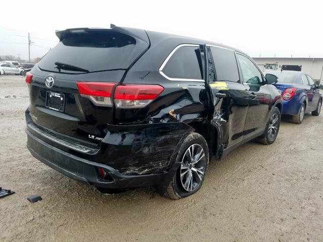 5TDBZRFH0KS701377 - 2019 TOYOTA HIGHLANDER LE  photo 4