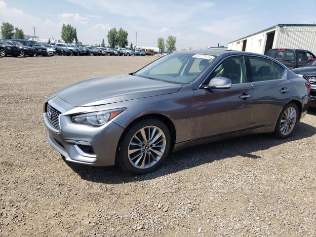 JN1CV7AR9JM280437 - 2018 INFINITI Q50 PURE GRAY photo 1