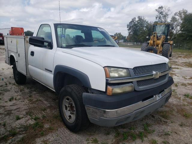 1GBHC24UX4E347660 - 2004 CHEVROLET silverado C2500 HEAVY DUTY WHITE photo 1