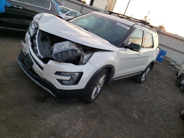 1FM5K8D86GGB70679 - 2016 FORD EXPLORER X WHITE photo 2