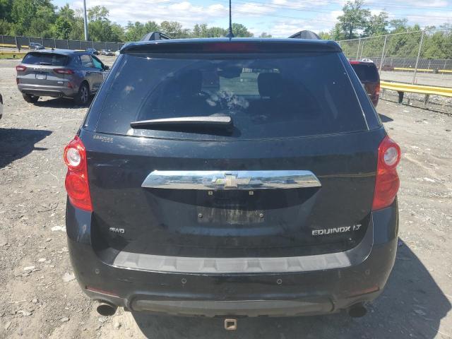 2GNFLGE3XE6243155 - 2014 CHEVROLET EQUINOX LT BLACK photo 6