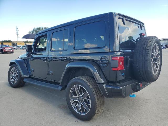 1C4JJXP67NW102887 - 2022 JEEP WRANGLER U SAHARA 4XE BLACK photo 2