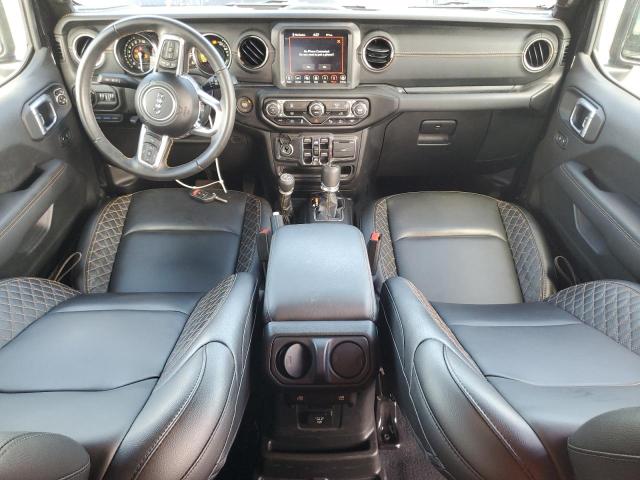 1C4JJXP67NW102887 - 2022 JEEP WRANGLER U SAHARA 4XE BLACK photo 8