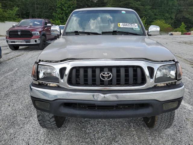 5TEGN92N22Z135979 - 2002 TOYOTA TACOMA DOUBLE CAB PRERUNNER CREAM photo 5