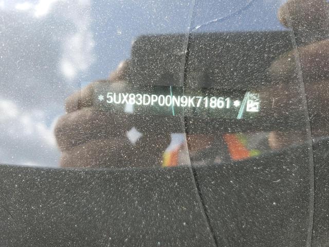 5UX83DP00N9K71861 - 2022 BMW X3 M40I GRAY photo 13