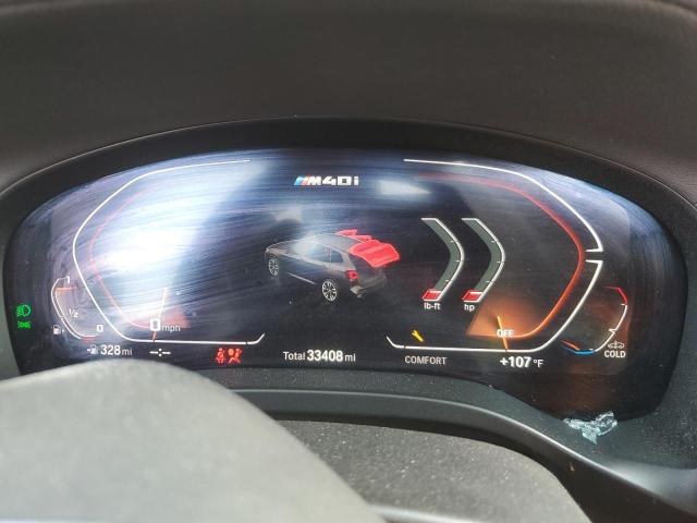 5UX83DP00N9K71861 - 2022 BMW X3 M40I GRAY photo 9