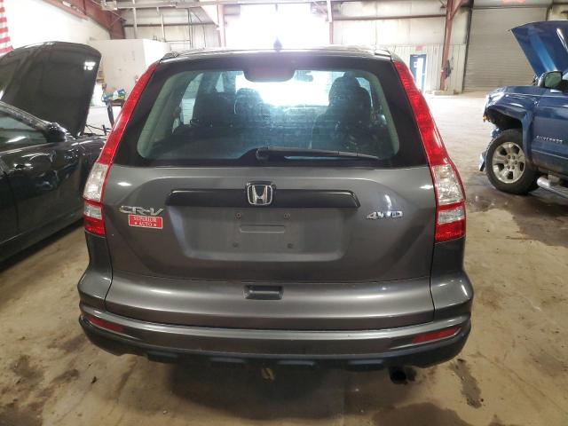 5J6RE4H3XAL093814 - 2010 HONDA CR-V LX BLUE photo 6