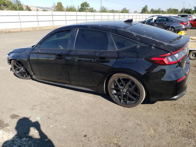 19XFL2H86NE018203 - 2022 HONDA CIVIC SPORT BLACK photo 2