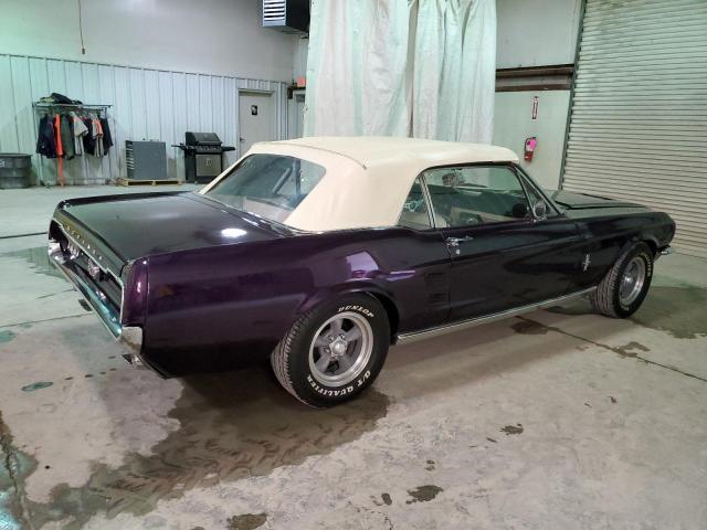 7T03T163881 - 1967 FORD MUSTANG CV PURPLE photo 3