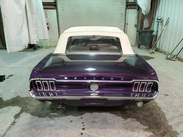 7T03T163881 - 1967 FORD MUSTANG CV PURPLE photo 6