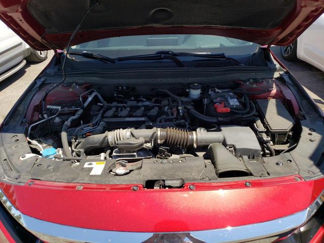 1HGCV1F99JA015233 - 2018 HONDA ACCORD TOURING RED photo 11