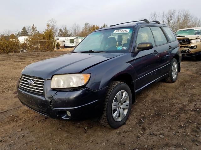 JF1SG63658H717133 - 2008 SUBARU FORESTER 2.5X  photo 2