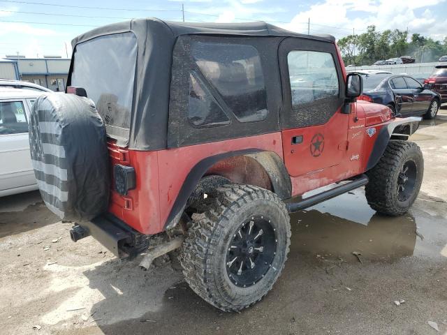 1J4FY29P1WP802954 - 1998 JEEP WRANGLER / SE RED photo 3