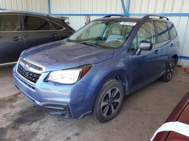 JF2SJABC7HH524442 - 2017 SUBARU FORESTER 2.5I BLUE photo 1