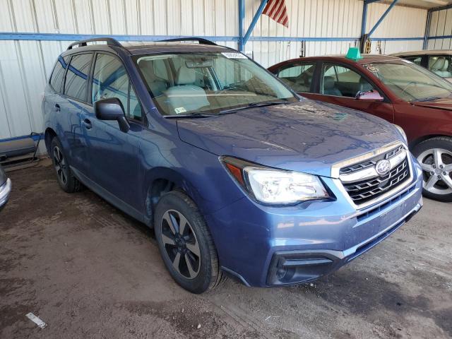 JF2SJABC7HH524442 - 2017 SUBARU FORESTER 2.5I BLUE photo 4