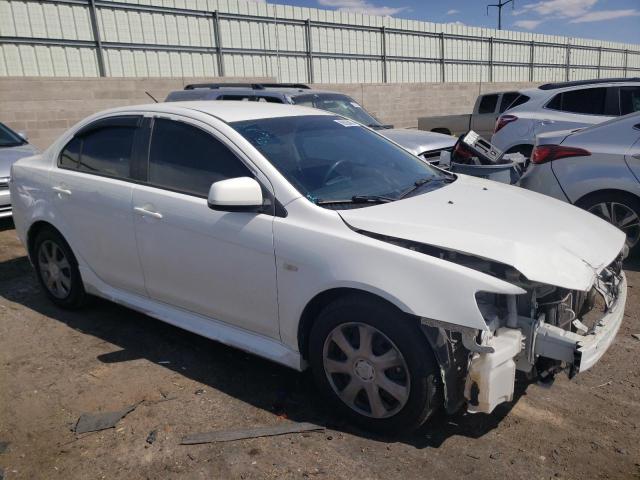 JA32U2FU1DU015655 - 2013 MITSUBISHI LANCER ES/ES SPORT WHITE photo 4