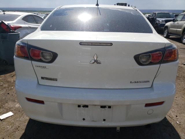 JA32U2FU1DU015655 - 2013 MITSUBISHI LANCER ES/ES SPORT WHITE photo 6