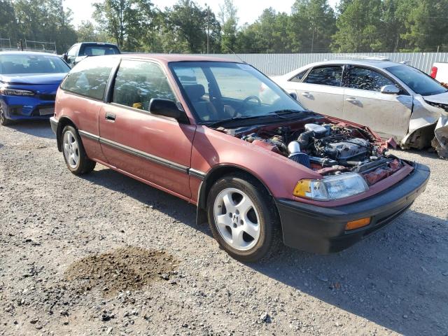 2HGED6355KH523065 - 1989 HONDA CIVIC DX MAROON photo 4