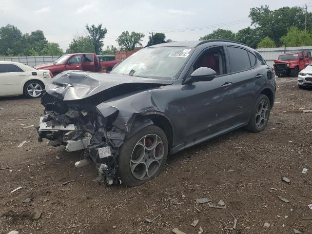 ZASFAKPN9J7B85976 - 2018 ALFA ROMEO STELVIO SPORT ნაცრისფერი ფოტო 1