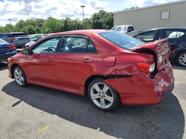 2T1BU4EE9DC944836 - 2013 TOYOTA COROLLA BASE RED photo 2