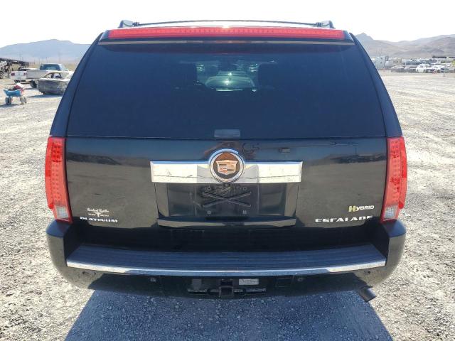 1GYUKFEJ4AR224203 - 2010 CADILLAC ESCALADE PLATINUM HYBRID BLACK photo 6