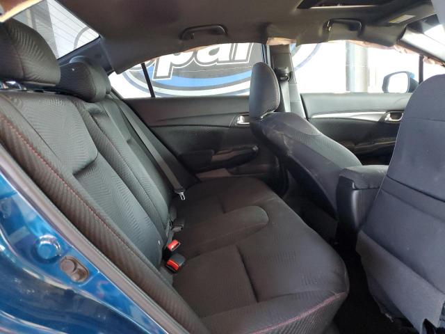 2HGFB6E5XDH704639 - 2013 HONDA CIVIC SI BLUE photo 10