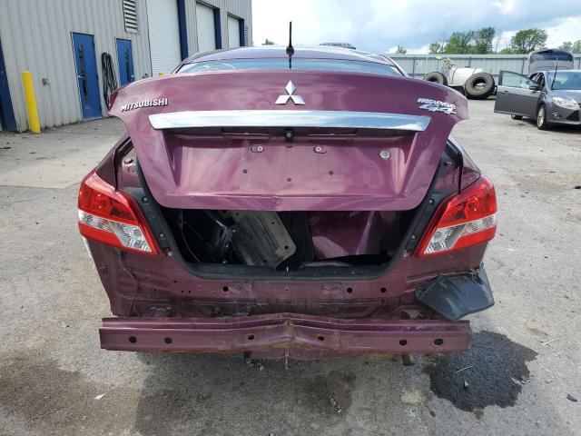 ML32F3FJ5JHF03041 - 2018 MITSUBISHI MIRAGE G4 ES BURGUNDY photo 6