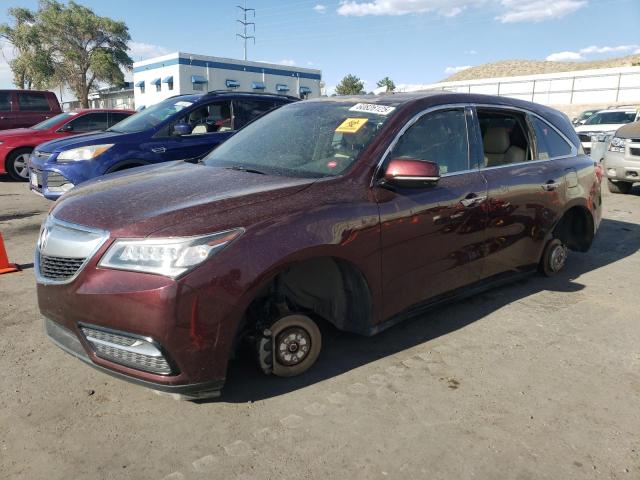 5FRYD4H41EB035871 - 2014 ACURA MDX TECHNOLOGY 勃艮第红 照片 1