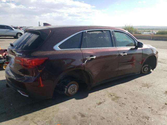5FRYD4H41EB035871 - 2014 ACURA MDX TECHNOLOGY 勃艮第红 照片 3