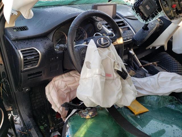 JTJYARBZ5J2094301 - 2018 LEXUS NX 300 BASE შავი ფოტო 8