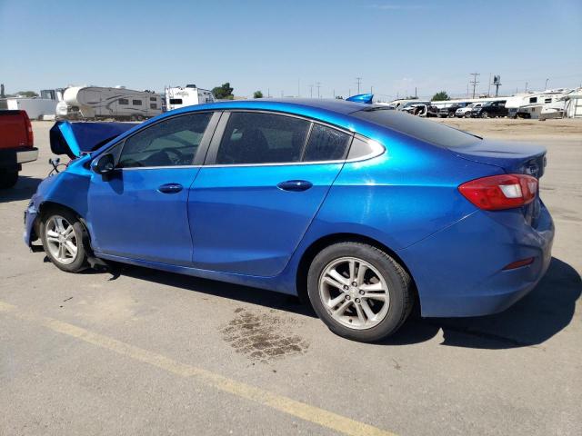 1G1BE5SM3G7258692 - 2016 CHEVROLET CRUZE LT BLUE photo 2