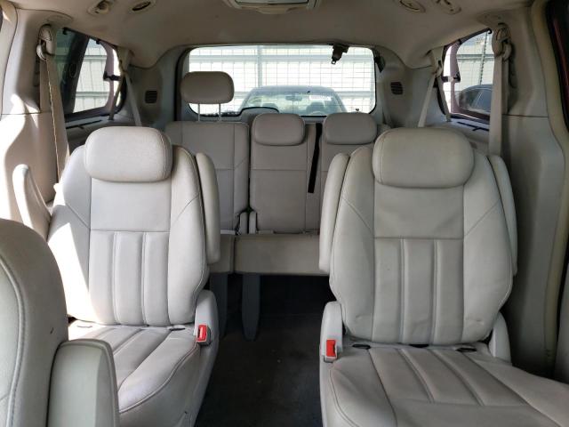 2A8HR54PX8R711910 - 2008 CHRYSLER TOWN & COU TOURING BURGUNDY photo 10