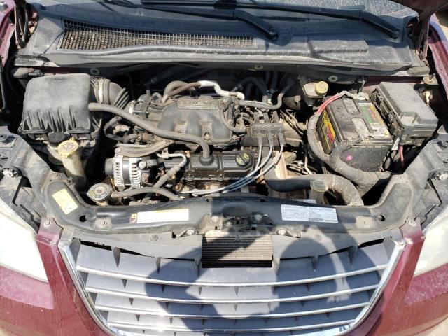 2A8HR54PX8R711910 - 2008 CHRYSLER TOWN & COU TOURING BURGUNDY photo 12