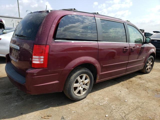 2A8HR54PX8R711910 - 2008 CHRYSLER TOWN & COU TOURING BURGUNDY photo 3
