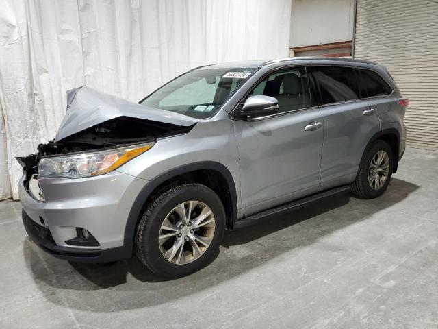 5TDJKRFH5FS161451 - 2015 TOYOTA HIGHLANDER XLE SILVER photo 1