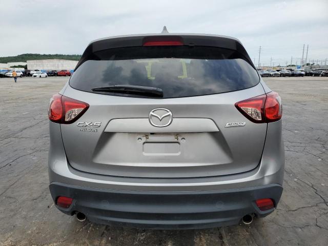 JM3KE2CY0F0548068 - 2015 MAZDA CX-5 TOURING SILVER photo 6