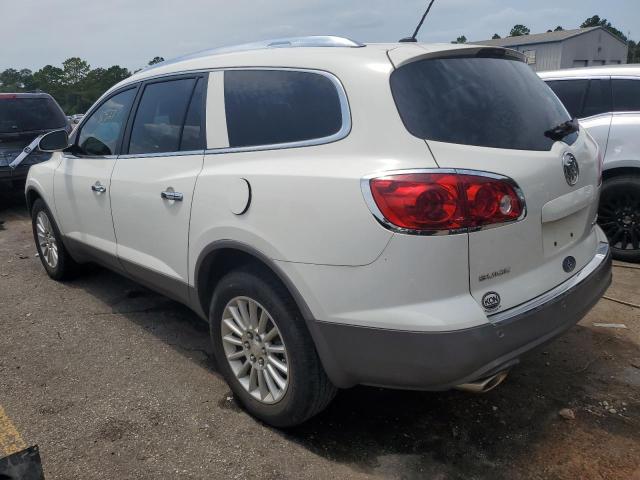 5GAKRBED4BJ379377 - 2011 BUICK ENCLAVE CXL WHITE photo 2